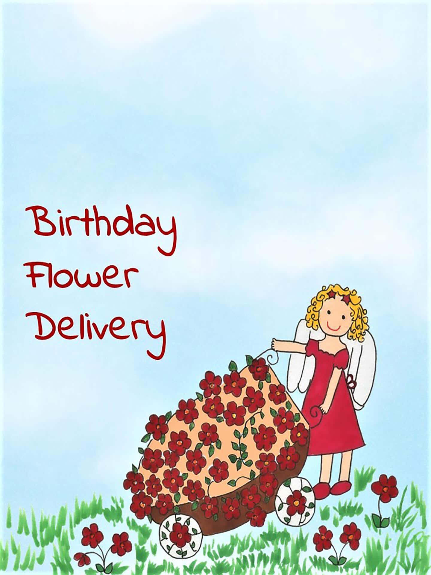 Birthday Flower Delivery eCard