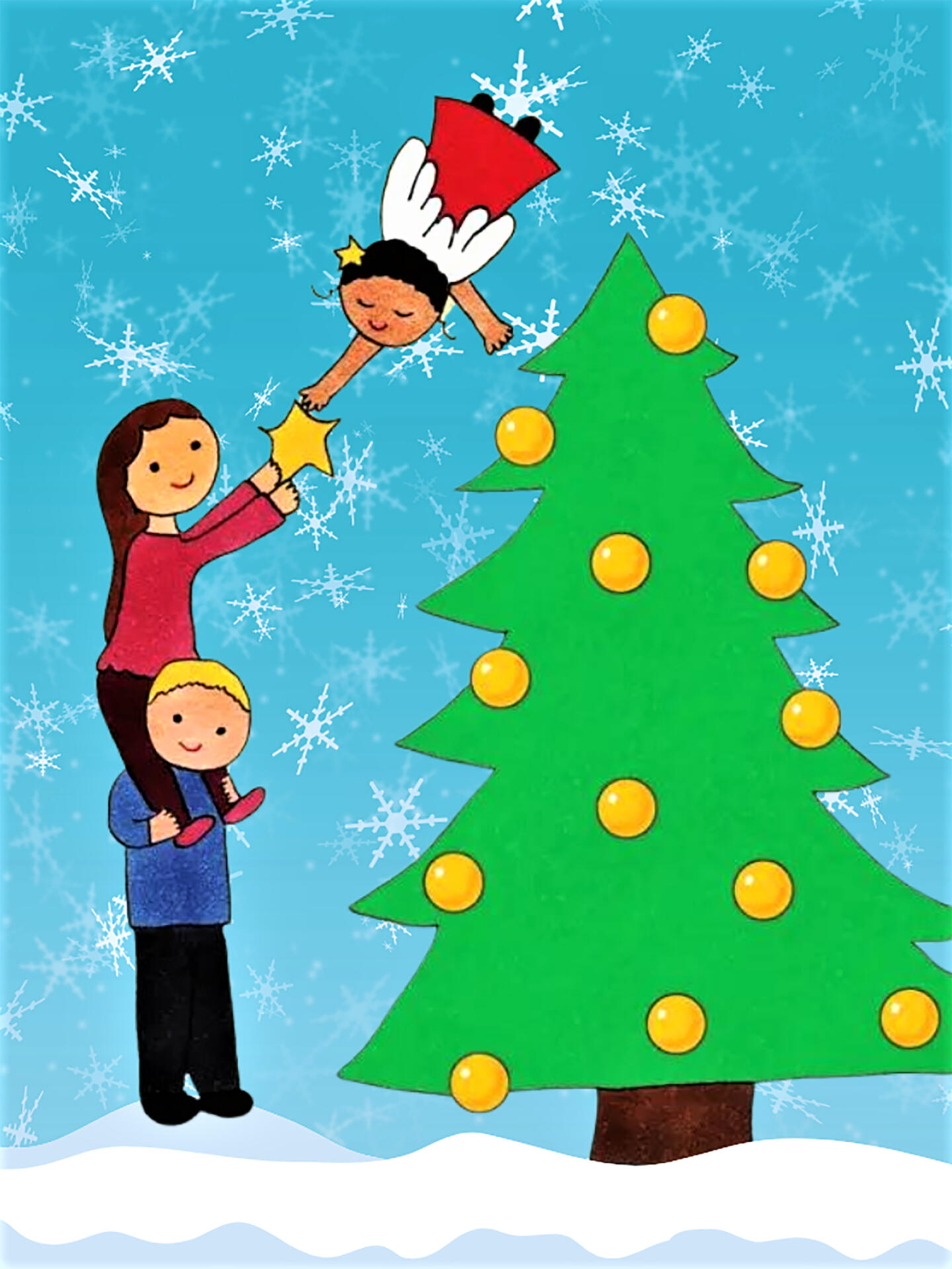Christmas Tree Star eCard