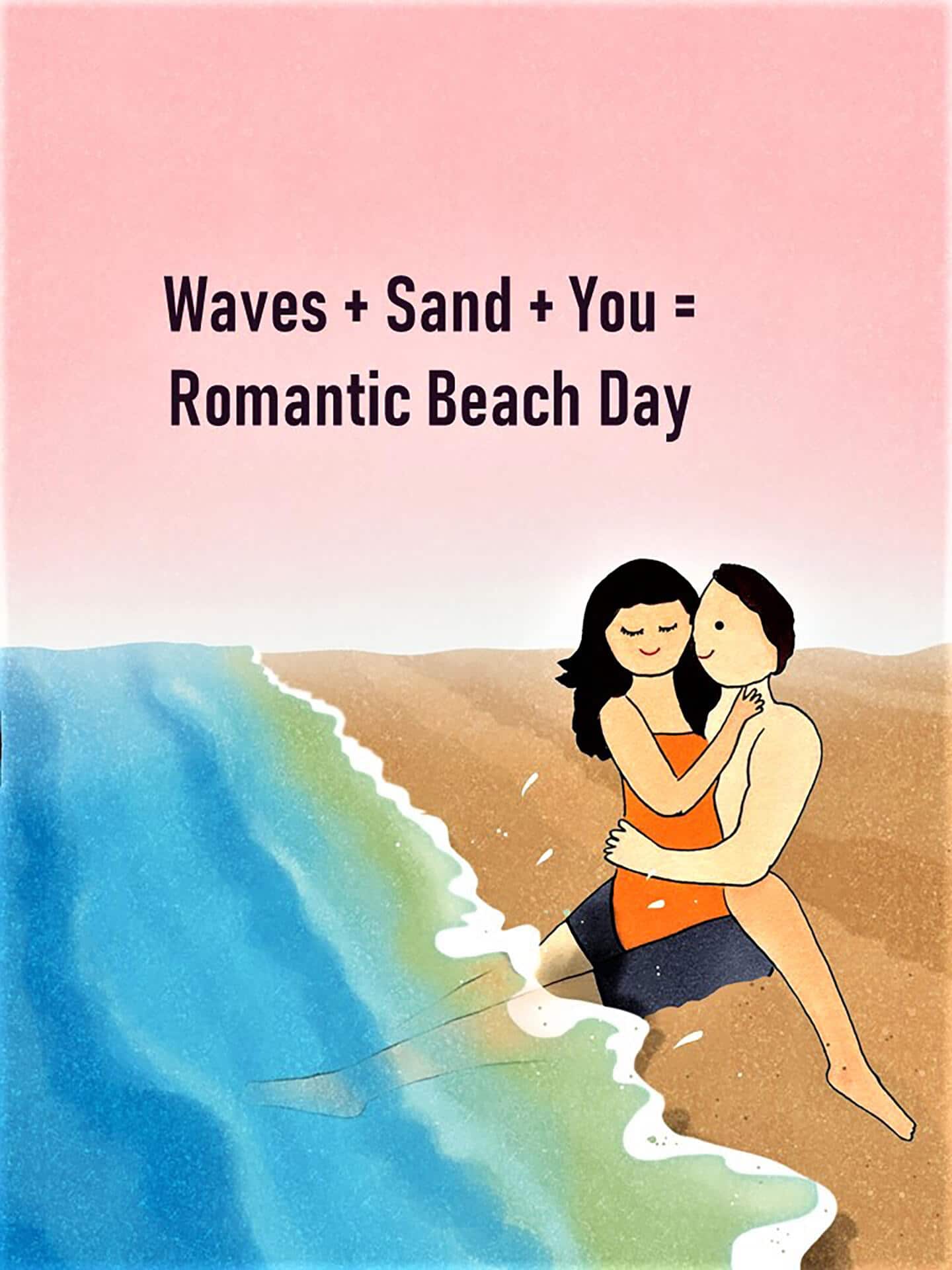Romantic Beach Day eCard