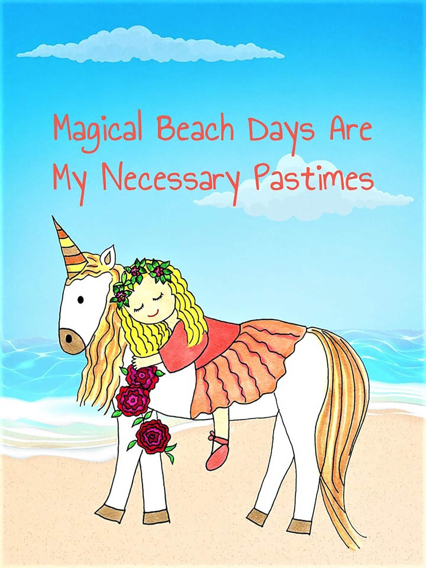 Magical Beach Days eCard